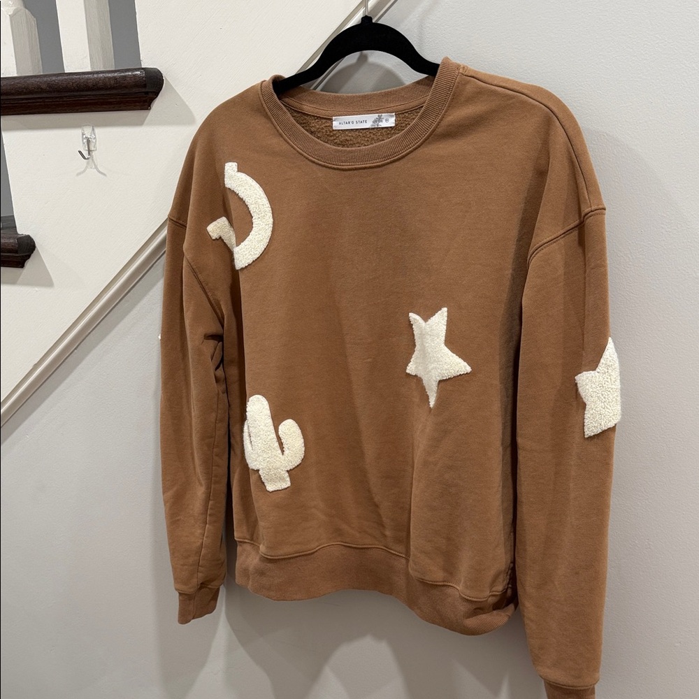 Altar D State medium western sweatshirt
